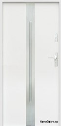PORTE ESTERNE A MISURA W18 80/90 BIANCO ANTRACITE, SCHIUMA