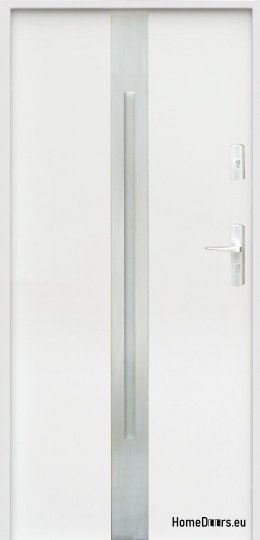 PORTE ESTERNE A MISURA W18 80/90 BIANCO ANTRACITE, SCHIUMA