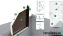 PORTE ESTERNE TECNICHE 40mm 60/70/80/90/100/110 5 colori