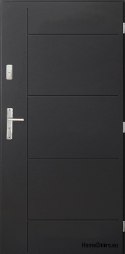 Porte esterne in acciaio polacco 55mm SWING 80 90