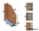 PORTE ESTERNE SU MISURA W23 BIANCO ANTRACITE, SCHIUMA