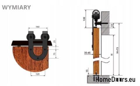 Sistema di porte scorrevoli REA Loft prodotto PL Sistema di porte scorrevoli REA Loft prodotto PL