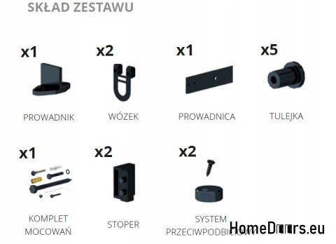 Sistema di porte scorrevoli TEMIDA Loft prodotto PL Sistema di porte scorrevoli TEMIDA Loft prodotto PL