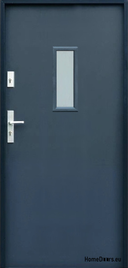 PORTE ESTERNE A MISURA BIANCO, SCHIUMA ANTRACITE