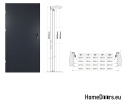 PORTE ESTERNE TECNICHE 40mm 60/70/80/90/100/110 5 colori