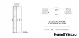 PORTE ESTERNE STRATUS ARKUS CR A RISPARMIO ENERGETICO DA 68 MM