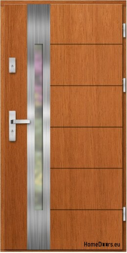 Porte esterne, rovere di legno 74 mm OEMER