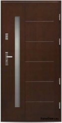 Porte esterne in legno rovere 74mm CARLO