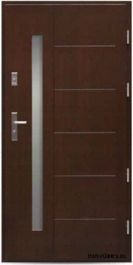 Porte esterne in legno rovere 74mm CARLO