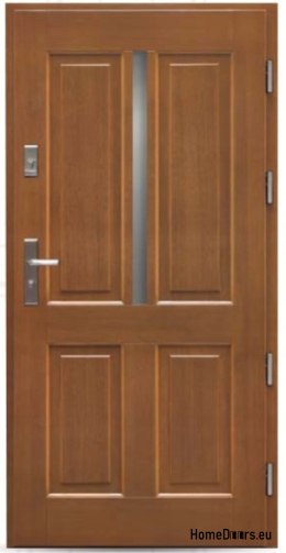 Porte esterne in legno rovere 75 mm Frej-E3