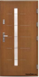 Porte esterne, rovere di legno 82 mm ARIE