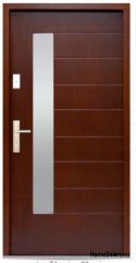 Porta esterna in rovere legno 82 mm JONNY