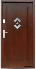 Porte esterne, rovere di legno 82mm HREJTIE