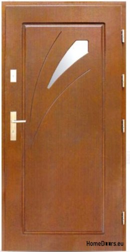 Porte esterne in legno di pino caldo 74 mm KAJA