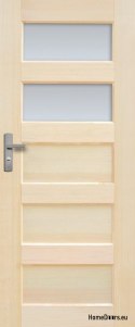 PORTE INTERNE ISTRIA IN LEGNO DI PINO WC 80