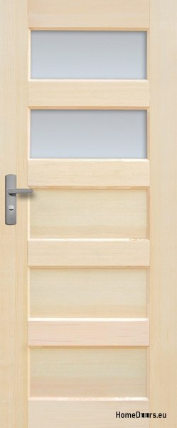 PORTE INTERNE ISTRIA IN LEGNO DI PINO WC 90