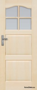 PORTE INTERNE TRIPLET LEGNO DI PINO WC 80