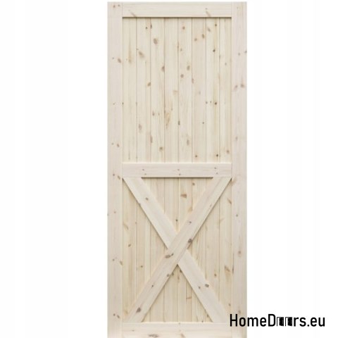 PORTE IN LEGNO PINO POLACCO RADEX LOFT X 70