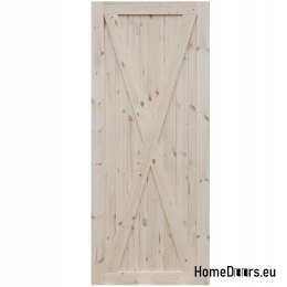 PORTE IN LEGNO GREZZO POLACCO RADEX LOFT XI 80