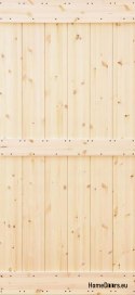 PORTA SCORREVOLE IN LEGNO PINO LOFT RUSTIC E 70