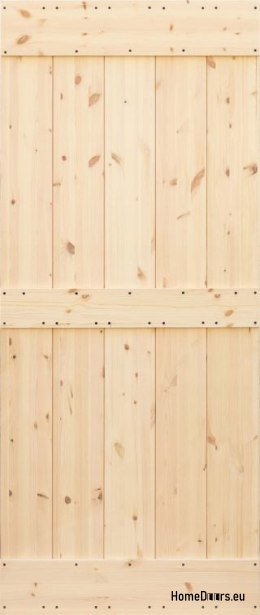 PORTA SCORREVOLE IN LEGNO PINO LOFT RUSTIC E 70