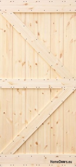 PORTE SCORREVOLI IN LEGNO DI PINO LOFT RUSTIC K 70
