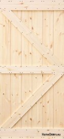 PORTE SCORREVOLI IN LEGNO DI PINO LOFT RUSTIC K 90