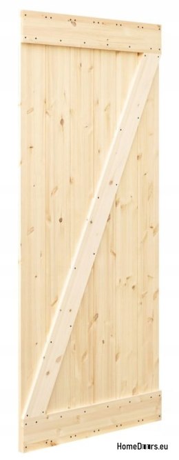 PORTA SCORREVOLE IN LEGNO PINO SOPPALCO RUSTIC Z 70