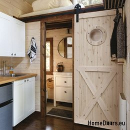 PORTE ANNODATE IN LEGNO DI PINO RADEX LOFT OX 70