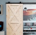 PORTE IN LEGNO DI PINO GREZZO RADEX LOFT XX 60