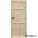 PORTE IN LEGNO PIENO IN PINO RADEX BERGEN PN 90