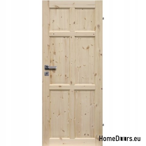 PORTE IN LEGNO PIENO IN PINO RADEX BERGEN PN 90