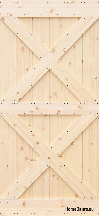 PORTE SCORREVOLI IN PINO LOFT RUSTICO XX 90