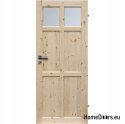 PORTE IN PINO LUCIDO GREZZO RADEX BERGEN 2S 70