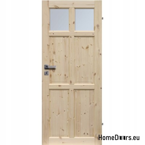 PORTE IN PINO LUCIDO GREZZO RADEX BERGEN 2S 70