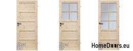 PORTE INTERNE IŁAWA LEGNO MASSELLO DI PINO 70