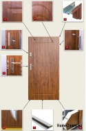 PORTE ESTERNE FULL PHOBOS 4 COLORI 80 90 POLACCO
