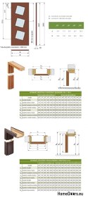 Porte interne per bagno BORNEO 1 vetro 60