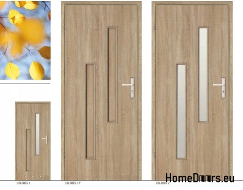 Porte bagno con vetro per WC CELEBES 80 Porte bagno con vetro per WC CELEBES 80