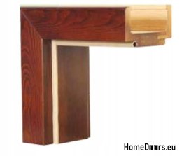 Struttura regolabile in pino laccato 150-170