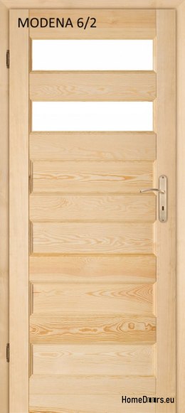Porta bagno in legno pino MODENA 60/70/80/90