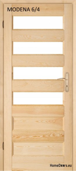 Porta bagno in legno pino MODENA 60/70/80/90