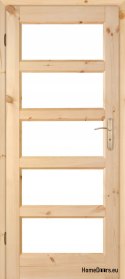 Porta camera nodo in legno MANHATTAN 60/70/80/90