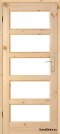 Porta camera nodo in legno MANHATTAN 60/70/80/90
