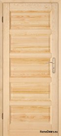 Porte della camera pino senza nodi. MANHATTAN 60/70/80/90
