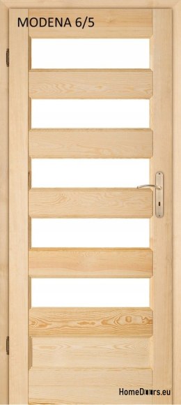 Porta camera in legno pino MODENA 60/70/80/90