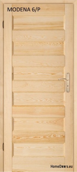 Porta camera in legno pino MODENA 60/70/80/90