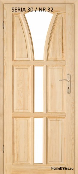 Porte in pino senza nodi SERIE 30 n. 32 60/70/80/90