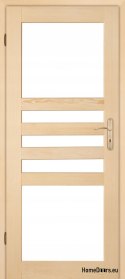 Porta camera in legno pino ZEBRA 60/70/80/90