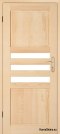 Porta camera in legno pino ZEBRA 60/70/80/90